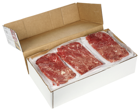 Original Philly Cheesesteak Halal Seasoned Beef Sandwich Slice, 4.15 Ounce -- 40 per case.