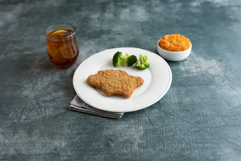 Beef & Turkey Breaded Patty Soy Added Fc 3 Oz 1430-30