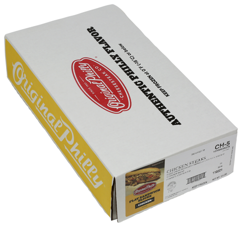 Original Philadelphia CHICKEN PHILLY FLAT STYLE SANDWICH 5 OZ