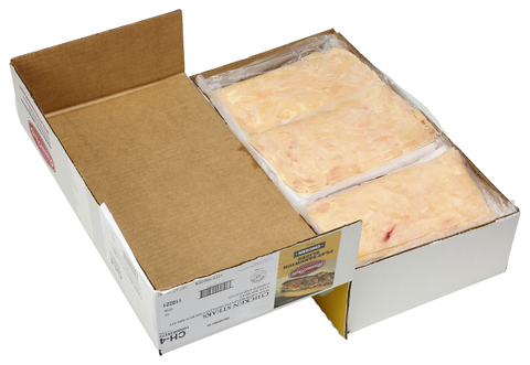 Original Philadelphia Cheesesteak - Natural Chicken Slices, 4 Ounce -- 40 per case.