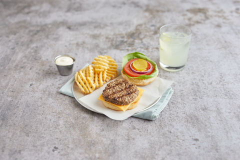 Beef Steak Burger Flame Broiled Char Mark Fc Fz 3 Oz 1-15-230