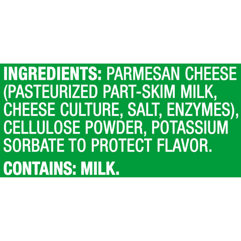 Kraft Grated Parmesan Cheese, 8 Ounce -- 24 per case.