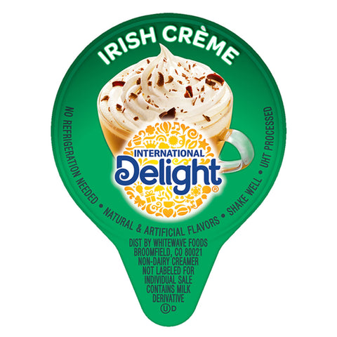 Creamer Liquid Non Dairy Irish Cream Single Serve Aseptic Cup