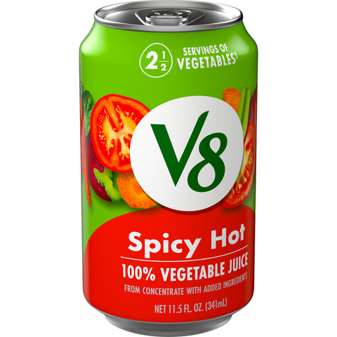 V8® JUICE VEGETABLE SPICY HOT