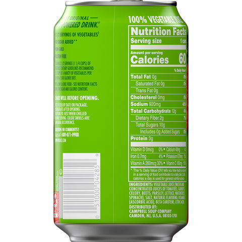 V8® JUICE VEGETABLE SPICY HOT