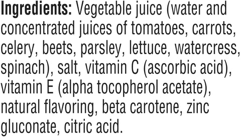 V8® JUICE V8 PLASTIC BOTTLE