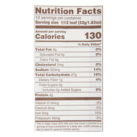 Labrea Bakery Round Italian Bread, 23.42 Ounce -- 14 per case.