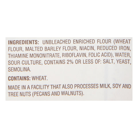 Labrea Bakery Round Italian Bread, 23.42 Ounce -- 14 per case.