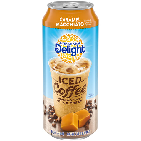 International Delight Caramel Iced Coffee, 15 Ounce -- 12 per case