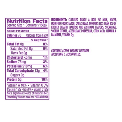 Yogurt Vanilla Light N Fit