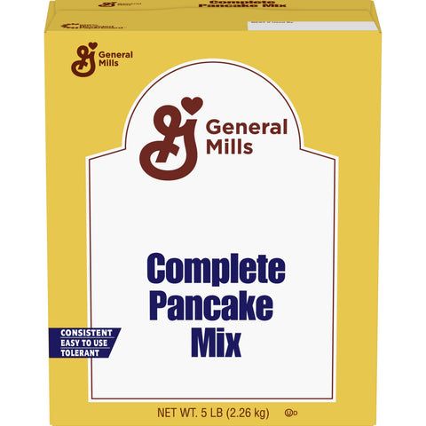 General Mills Value Complete Pancake Mix 6 Case 5 Pound
