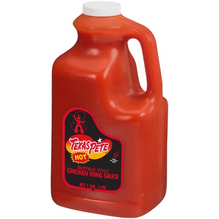Texas Pete Hot Chicken Wing Sauce, 1 Gallon -- 4 Case