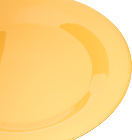 Carlisle PLATE DINNER WIDE RIM DURUS® MELAMINE HONEY YELLOW 9
