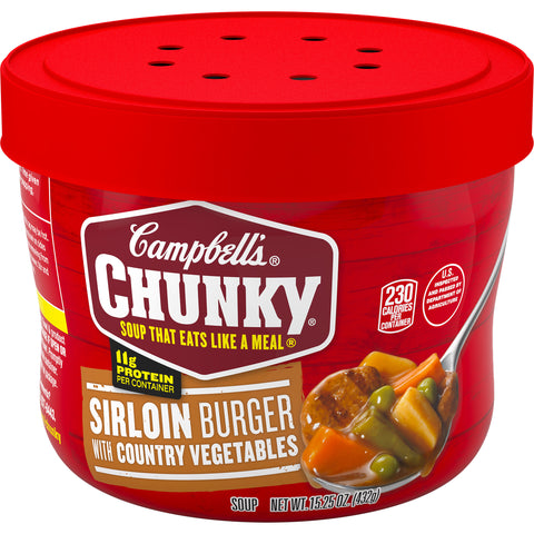 Campbell's® SOUP SIRLOIN BURGER CHUNKY