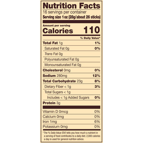 Snyders of Hanover Pretzel Sticks, 16 Ounce -- 12 per case.