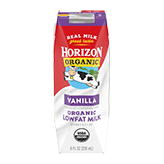 Horizon Organic MILK VANILLA 1% REDUCED FAT ORGANIC