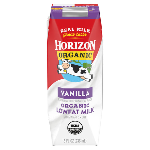 Horizon Organic MILK VANILLA 1% REDUCED FAT ORGANIC