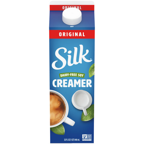 WhiteWave Silk Soymilk Original Creamer, 32 Ounce -- 12 per case.