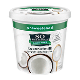 So Delicious Unsweetened Dairy Free Coconut Milk Yogurt Alternative, 24 Ounce -- 6 per case.
