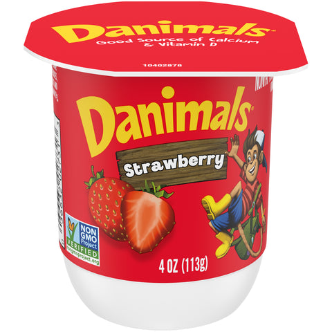Yogurt Strawberry Blended Non Fat