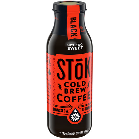 Stok COFFEE COLD BREWED BLACK GLASS BOTTLE 136740