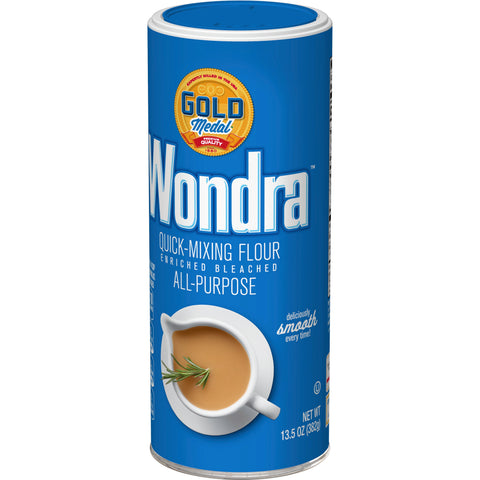 Gold Medal Wondra Quick Mixing Flour, 13.5 Ounce -- 6 per case.