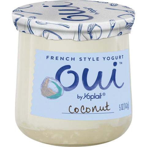 Oui By Yoplait YOGURT COCONUT FRENCH STYLE