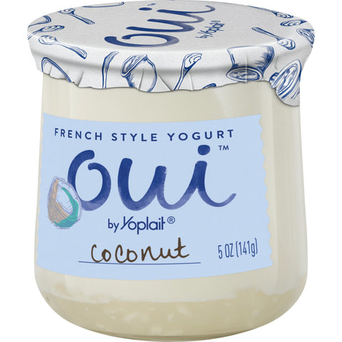 Oui By Yoplait YOGURT COCONUT FRENCH STYLE