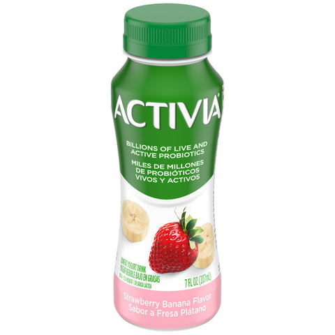 Drink Yogurt Strawberry Banana Low Fat