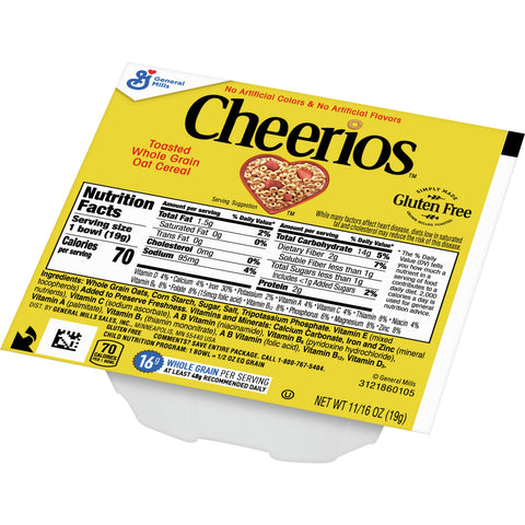 General Mills CEREAL CHEERIOS BOWLPAK
