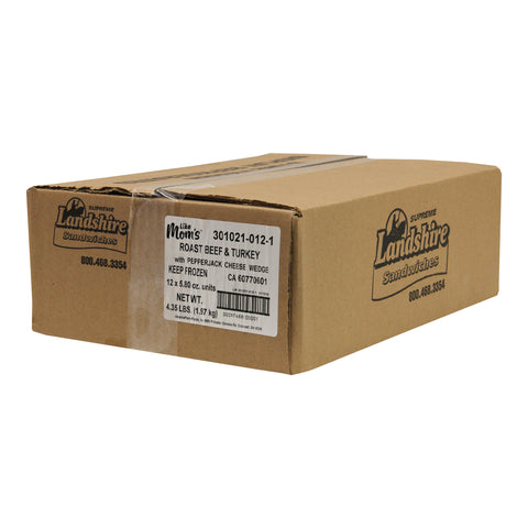 Mom's SANDWICH ROAST BEEF TURKEY W/ PEPPER JACK 5.8 OZ 10000010100