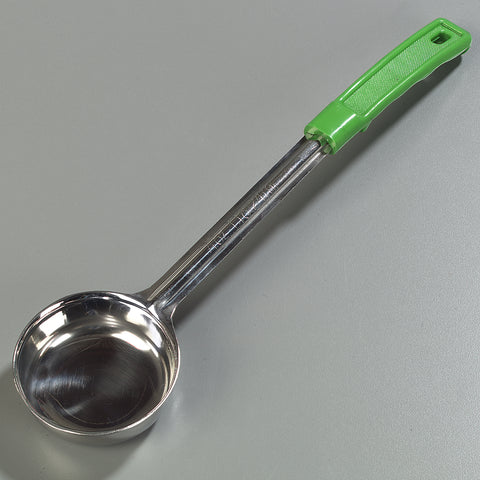 Carlisle MEASURE MISER® SOLID GREEN HANDLE STAINLESS STEEL 4 OZ
