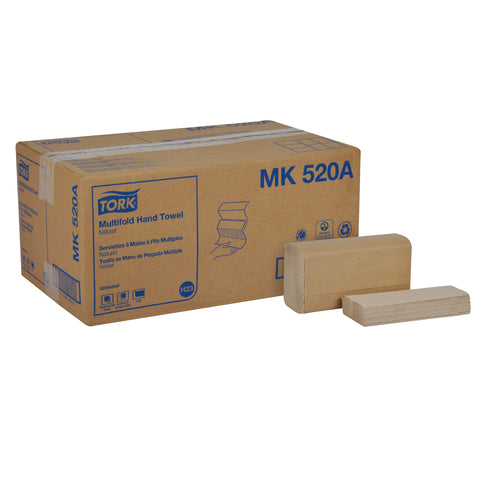 Towel Hand Multifold Natural 9.5x9.125