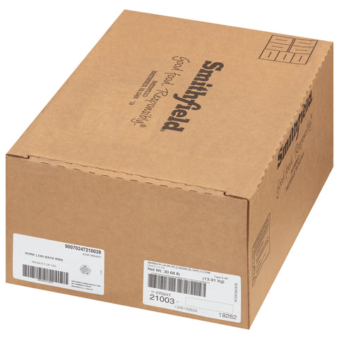 Farmland Skinless Pork Loin Back Rib, 2.02 Pound -- 15 per case.