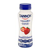 Danone Strawberry Yogurt Smoothie, 7 Ounce -- 8 per case