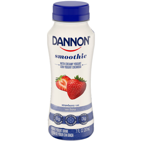 Danone Strawberry Yogurt Smoothie, 7 Ounce -- 8 per case
