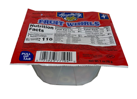 Cereal Fruit Whirls Bowl Pack