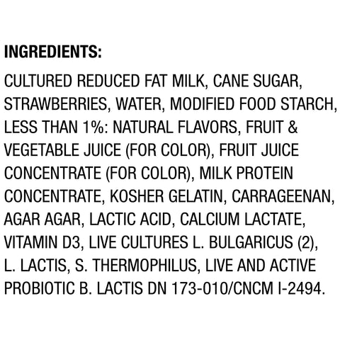 Yogurt Strawberry
