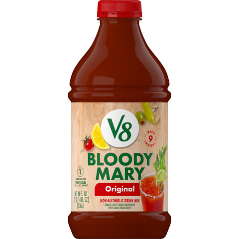 V8 Bloody Mary Mix, 46 Fluid Ounce -- 6 per case.