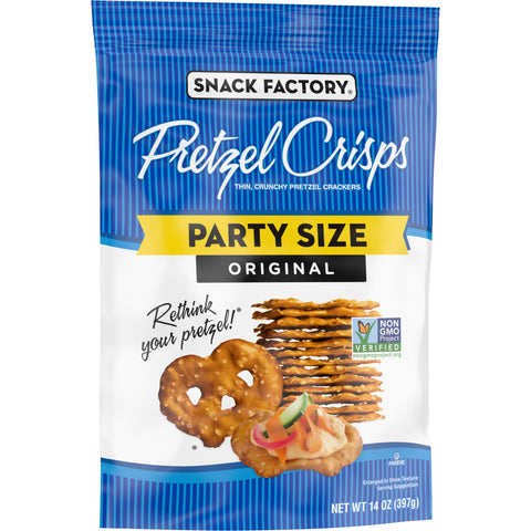 Snack Factory SNACK PRETZEL CRISPS ORIGINAL