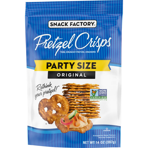 Snack Factory SNACK PRETZEL CRISPS ORIGINAL