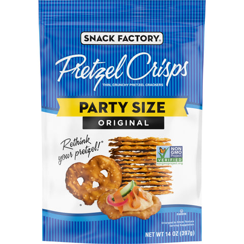 Snack Factory SNACK PRETZEL CRISPS ORIGINAL