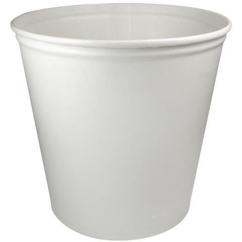 Solo® BUCKET PAPER WAXED DOUBLE WRAPPED WHITE 165 OZ