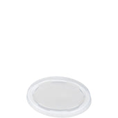 Solo® LID POLYSTYRENE NON-VENTED TRANSLUCENT F/ FOOD CONTAINER 8 OZ