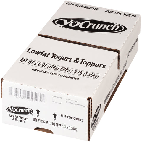 Yocrunch Strawberry with Granola Yogurt, 6 Ounce -- 8 per case.