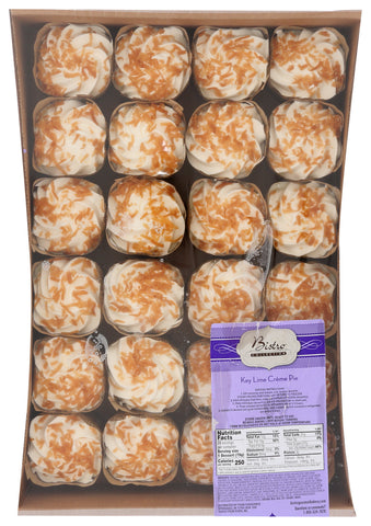 Bistro Collection Individual Key Lime Crème Pie, 2.8 Ounce -- 24 per case
