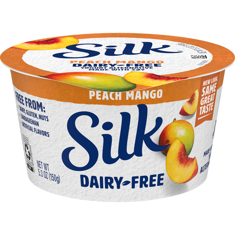 Silk YOGURT SOY PEACH MANGO DAIRY-FREE NUT FREE