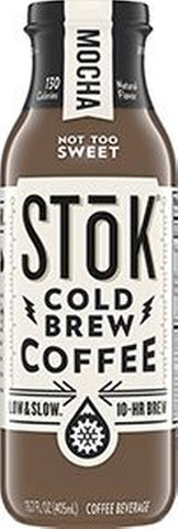 Coffee Cold Brewed Black Glass Bottle