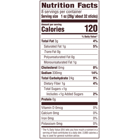 Snyders of Hanover Gluten Free Pretzel Sticks, 8 Ounce -- 12 per case.