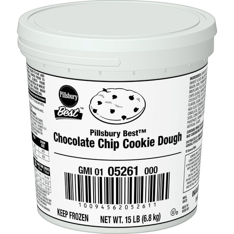 General Mills Pillsbury Best Doughboys Chocolate Chip Cookies, 15 Pound.
